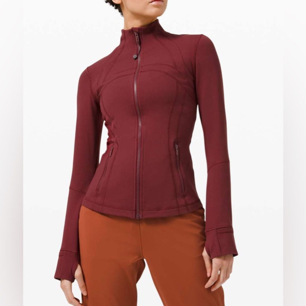 Lululemon Define Jacket in Red Merlot